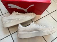 Puma Suede Sneaker Damen 37,5 offwhite Softfoam Nordrhein-Westfalen - Altenbeken Vorschau