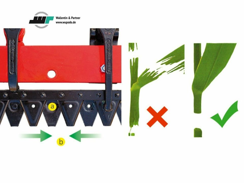 Doppelmesser-Mähbalken 1,25 Mähwerk ✓ NEU! in Wesenberg