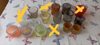 verschenke viele Teelichthalter Kerzengläser Sachsen - Bockau Vorschau
