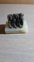 Affen aus Bronze auf Steinsockel, Oxyn Bayern - Hilgertshausen-Tandern Vorschau