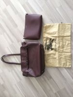 Original Burberry Tasche Deep claret soft belt tote & clutch Nordrhein-Westfalen - Dinslaken Vorschau