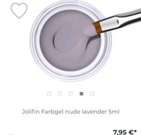 Jolifin Gelnägel Farbgel Nude Lavender Neu und OVP! Nordrhein-Westfalen - Hagen Vorschau