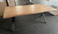 Holztisch Esstisch Holzplatte Metall Füße Schwarz Modern 200x100 Bielefeld - Bielefeld (Innenstadt) Vorschau