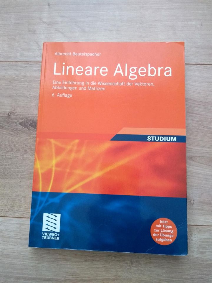 Beutelspacher: Lineare Algebra 9783528565084 in Berlin