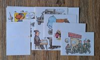 Postkarteserie der DDR, NVA Karikaturen Friedrichshain-Kreuzberg - Friedrichshain Vorschau