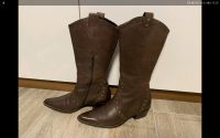 Elegant fein Leder Cowboy Stiefel, Boots, Paul Green, Größe 36 Bayern - Geretsried Vorschau