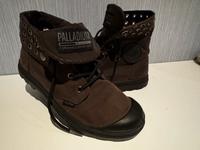 Palladium ⭐️ Baggy Stiefelette Gr. 39 braun Sneaker high Top Nordrhein-Westfalen - Neuss Vorschau