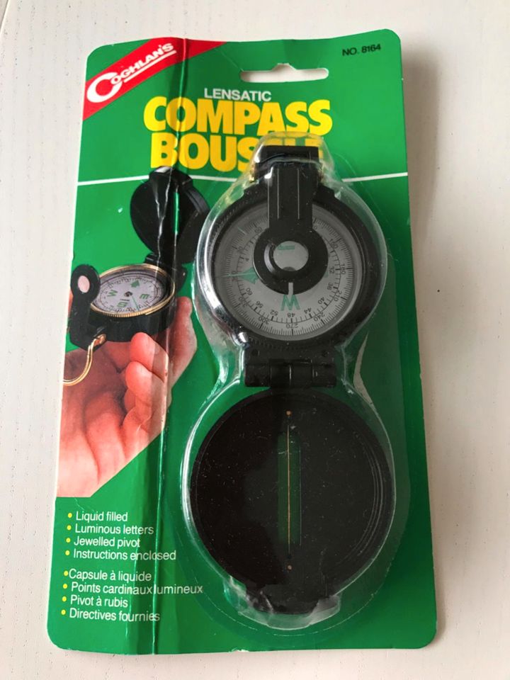 Kompass in OVP Coghlan´s Lensatic Compass Boussle in Altbach