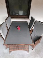 Polyrattan Rattan Gartenmöbel sitzgruppe 6 Stühle+ 1 Tisch Hessen - Rotenburg Vorschau