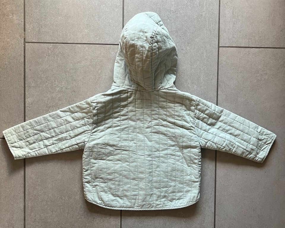 ⭐️ ZARA leichte Steppjacke mint grün 92 in Herdorf