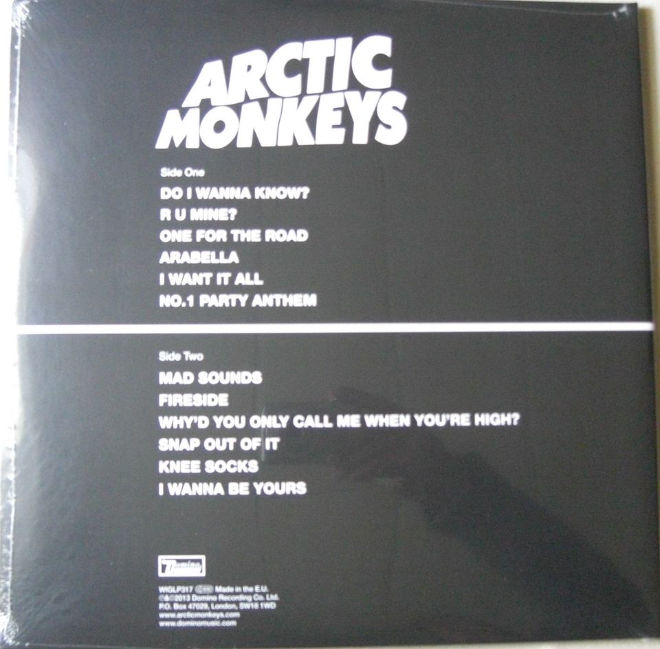 Arctic Monkeys – AM Vinyl, LP, Album, Reissue 2021 in Gießen