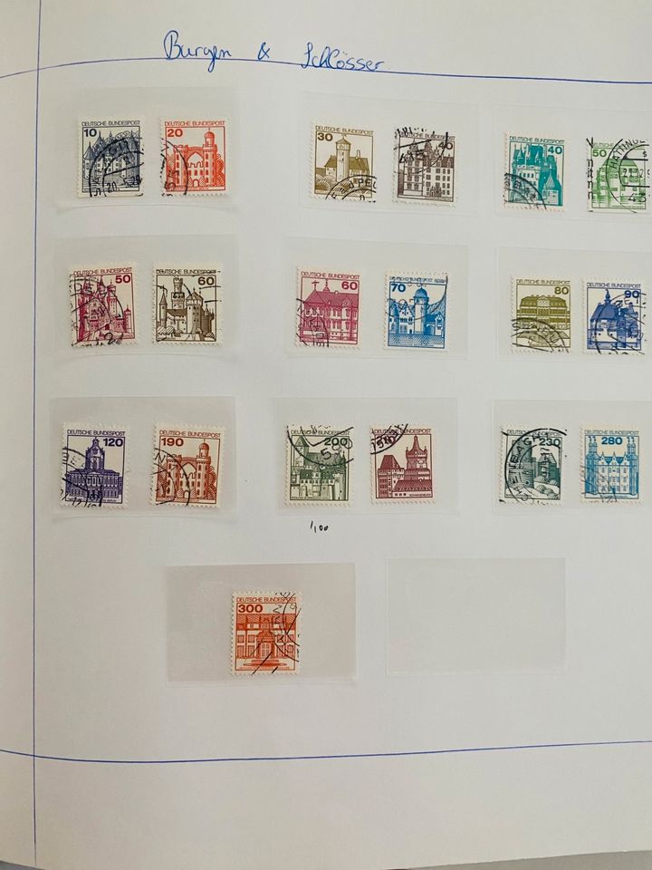 Briefmarkensammlung Deutsches Kaiser Reich bis 1999 in Niederelbert