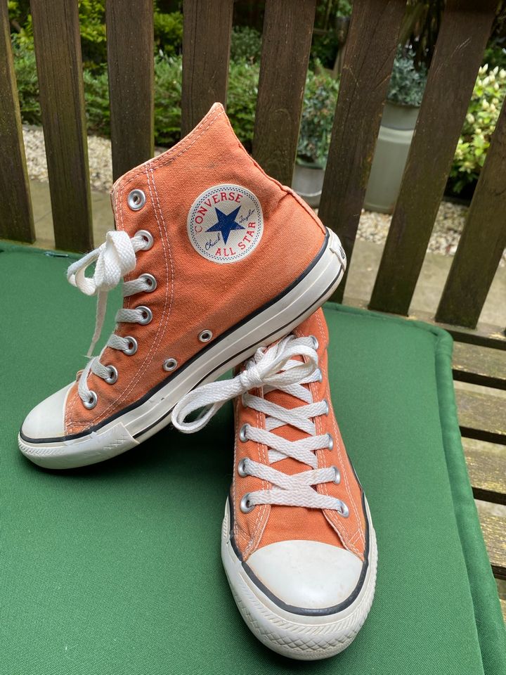 Converse-Chucks-All Star- Größe 5 -Farbe orange in Willich