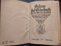 antiquarisches Gesangs- und Gebetbuch 1949 Frankfurt am Main - Nordend Vorschau