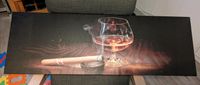 Bild Leinwand Whisky Glas mit Zigarre Baden-Württemberg - Wehingen Vorschau