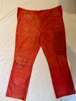 Lederhose, rot, weiches, echtes Nappaleder, Gr. 38, neu, 7/8 lg Nordrhein-Westfalen - Westerkappeln Vorschau