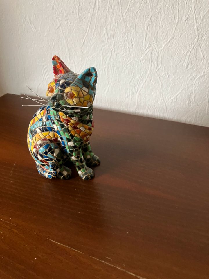 Mosaikfigur Tier Katze "El Gato" Gaudi Gaudí selten in Berlin