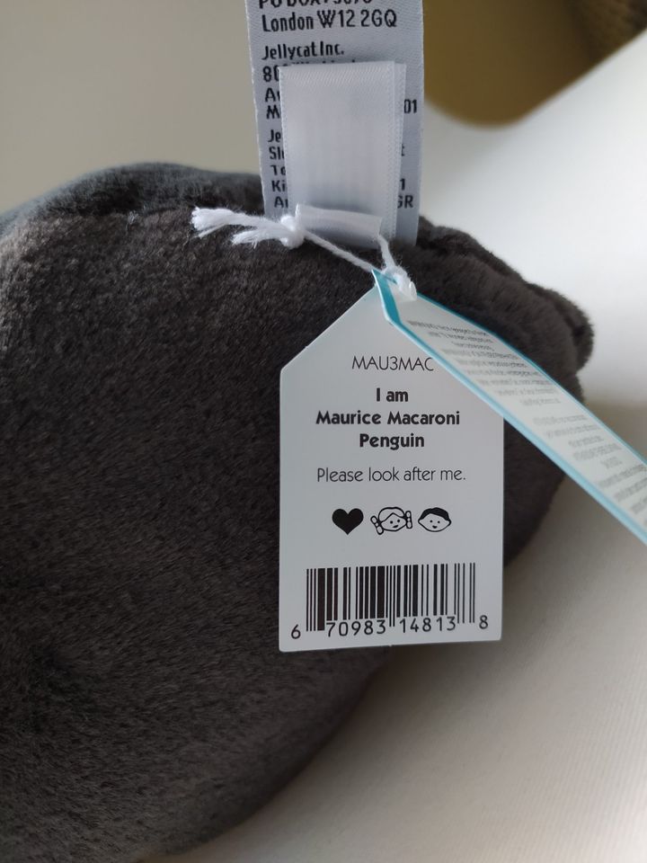 Jellycat Pinguin Maurice Macaroni zu verkaufen – NEU mit Etikett! in Oberhausen