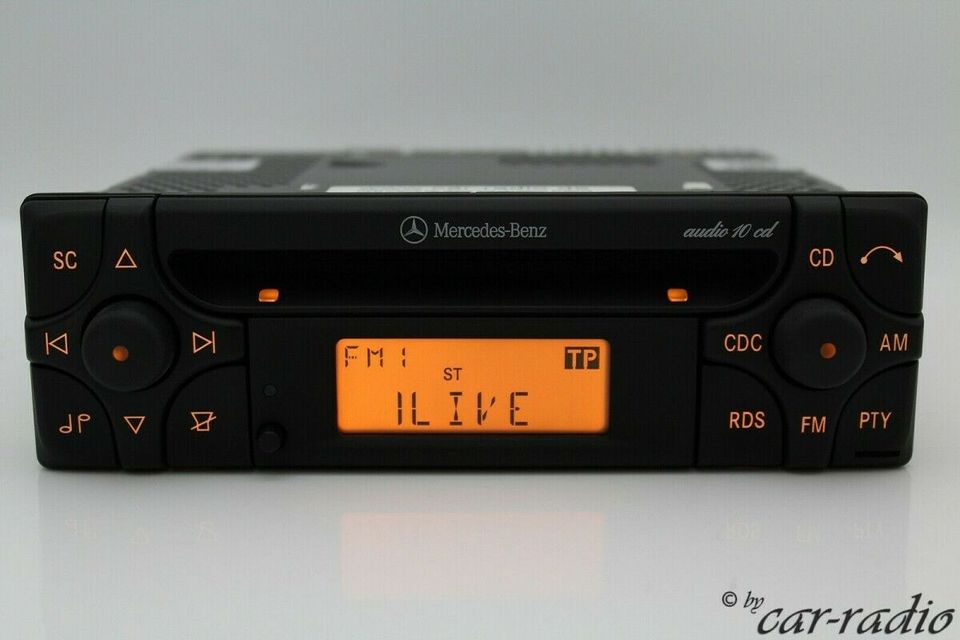 Original Mercedes Audio 10 CD MF2199 CD-R Alpine Becker Radio RDS in Gütersloh