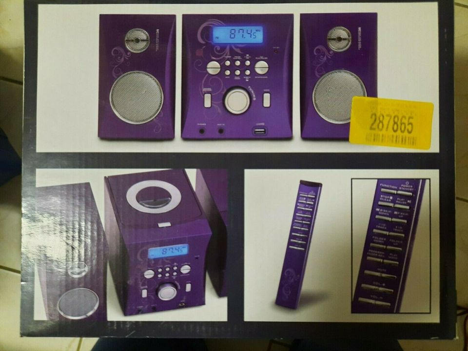 Gebrauchte Micro-Stereoanlage CD/MP3 in Manching