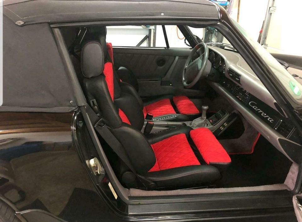 ⭐️Recaro Orthopäd 94 Leder Alcantara Rauten Porsche Carrera in Eislingen (Fils)