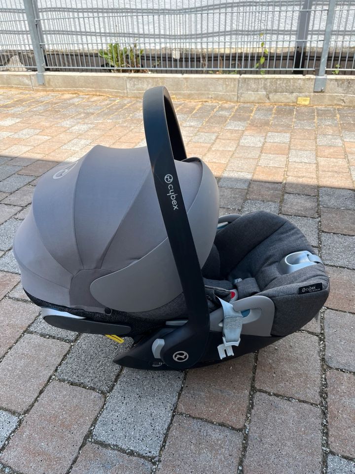 Cybex Platinum Babyschale Cloud Z2 i-Size Plus grau soho grey in Markt Indersdorf