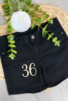 Damen Shorts kurze schwarze Jeans Gr. 36 Saarland - Homburg Vorschau