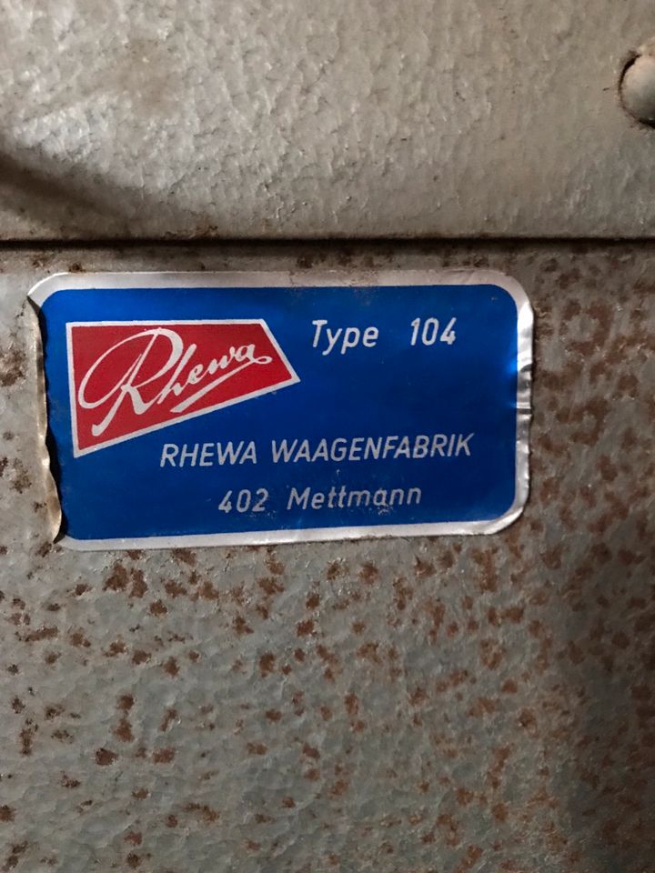 Rhewa Waage,Typ 104, Kartoffelwaage,Sackwaage in Kerpen (Eifel)