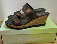 Graceland Sandaletten Damen Schuhe Gr. 40 Bronze NEU mit Karton Wandsbek - Hamburg Jenfeld Vorschau