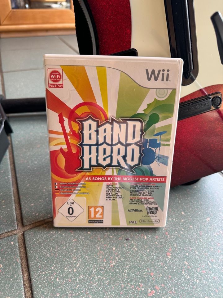 Band Hero, Spiel + Set für die Wii in Wallenhorst
