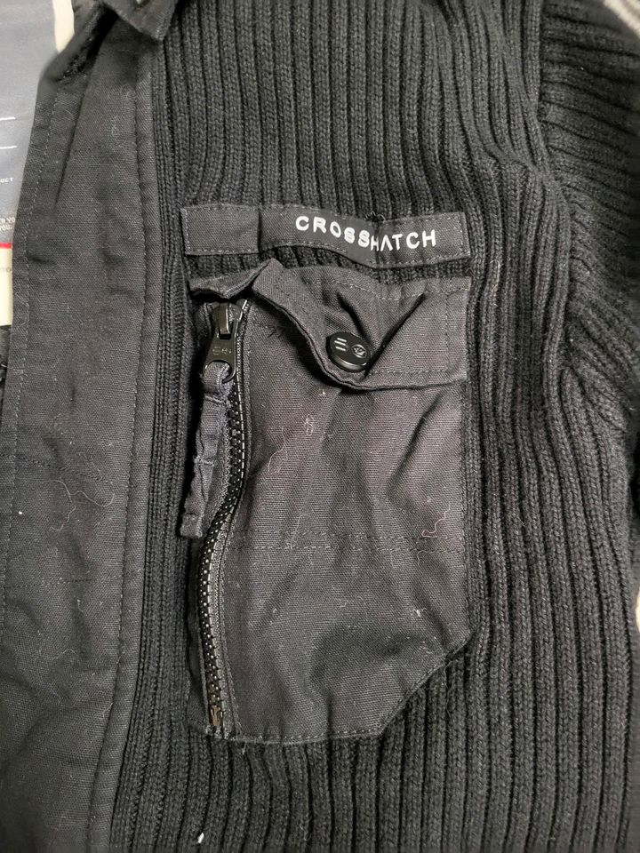 crosshatch Jacke Gr.L  Und Schal in Uelversheim