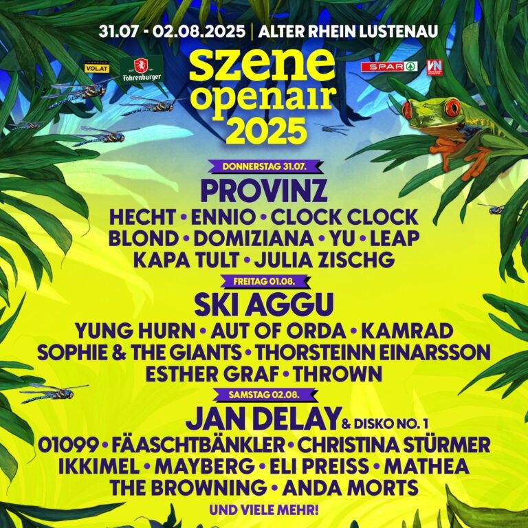 3 x Tickets für das Szene Openair 2025 (DoSa) in Lustenau in BadenWürttemberg Pfullendorf