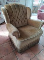 Vintage Retro Sessel zu verschenken Nordrhein-Westfalen - Delbrück Vorschau