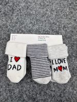 H&M Socken neu new Born 13-15 unisex i Love dad Kreis Pinneberg - Pinneberg Vorschau