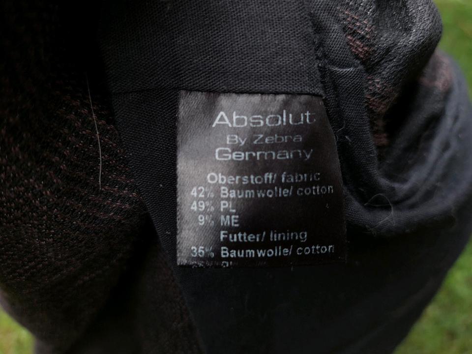 Absolut by Zebra Jacke zum Lagenlook, schwarz, Gr. 2 in Königslutter am Elm