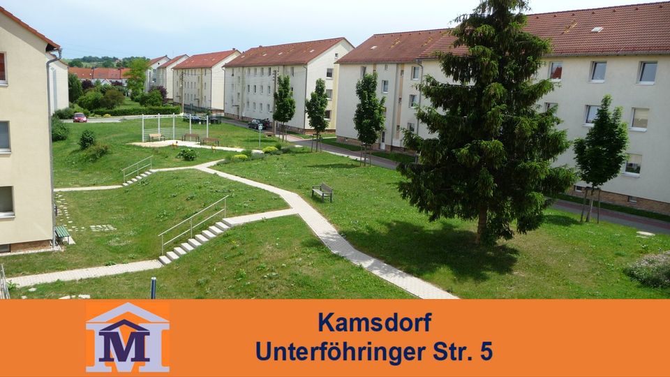 Erstbezug nach Komplettsanierung, 3-Raum-Wohnung in Kamsdorf in Unterwellenborn