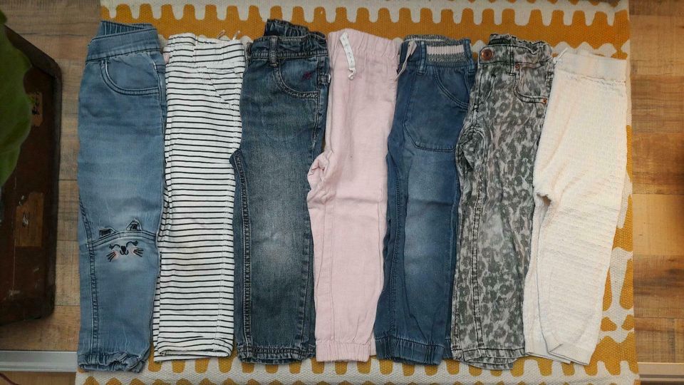 Mädchen Hosen Jeans 92 98 garcia mexx h&m lupilu topomini in Biebelnheim