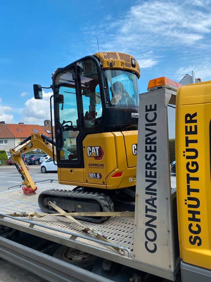 Transporte Abschleppdienst Auto + Baumaschinentransporte in Springe