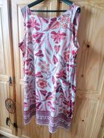 24 52 Next creme rot braun Leinenkleid Hannover - Döhren-Wülfel Vorschau