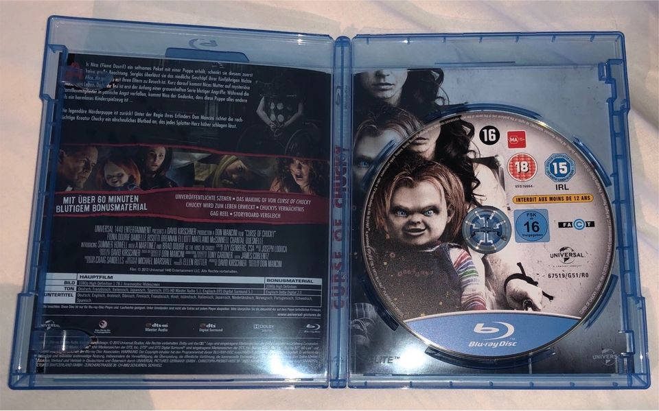 Blu Ray DVD Curse of Chucky in Nürnberg (Mittelfr)