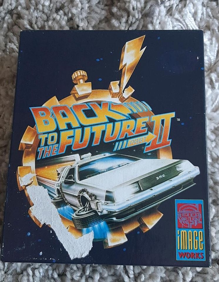 Amiga Spiel 1990 " Back To The Future 2" Games  OVP Retro in Braunschweig