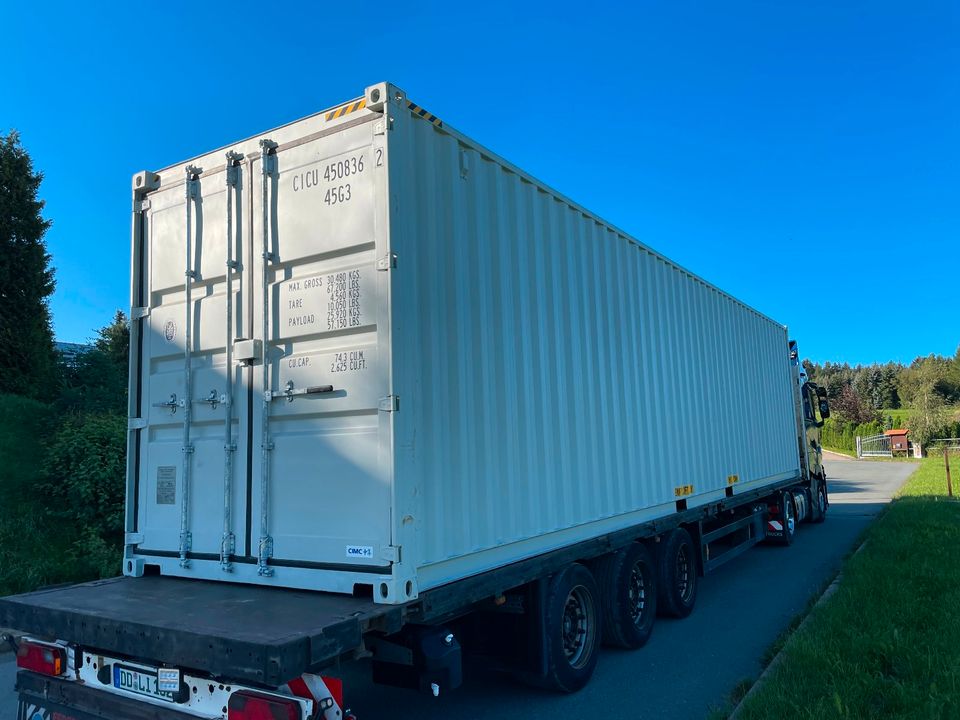 40ft High Cube neuwertig Schiffscontainer Hochseecontainer mieten in Köln