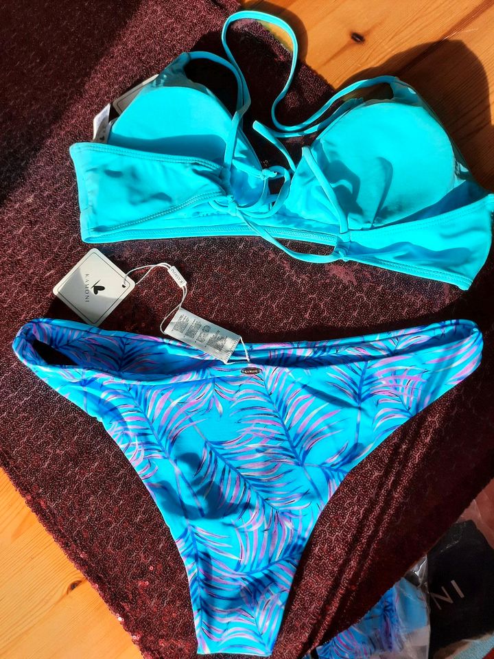 Bikini XL Türkis/ Bunt neu in Wiesbaden