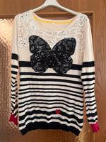 Pullover Desigual Schmetterling Herz Stripes Smiley Saarland - Oberthal Vorschau