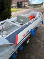 Honwave T40AE3 + Honda BF 15 SHU +Trailer Baden-Württemberg - Murrhardt Vorschau