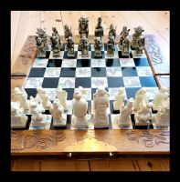 Chinesisches Schachspiel. Schachfiguren Jade Optik Herzogtum Lauenburg - Ratzeburg Vorschau