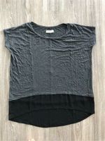 Abercrombie & Fitch T-Shirt Schößchen Grau Schwarz Gr. XS Baden-Württemberg - Schwäbisch Hall Vorschau