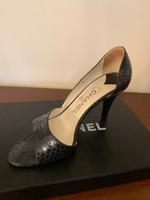 Chanel Pumps ,Original, Leder- Kroko , schwarz , 36,5 Berlin - Mahlsdorf Vorschau