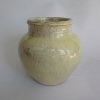 Vase - Keramik - Handgedreht - Gelb - 1950er - 1960er Niedersachsen - Zeven Vorschau