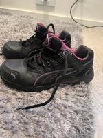 Damen Puma Stahlkappen Schuhe schwarz Lila Hessen - Helsa Vorschau